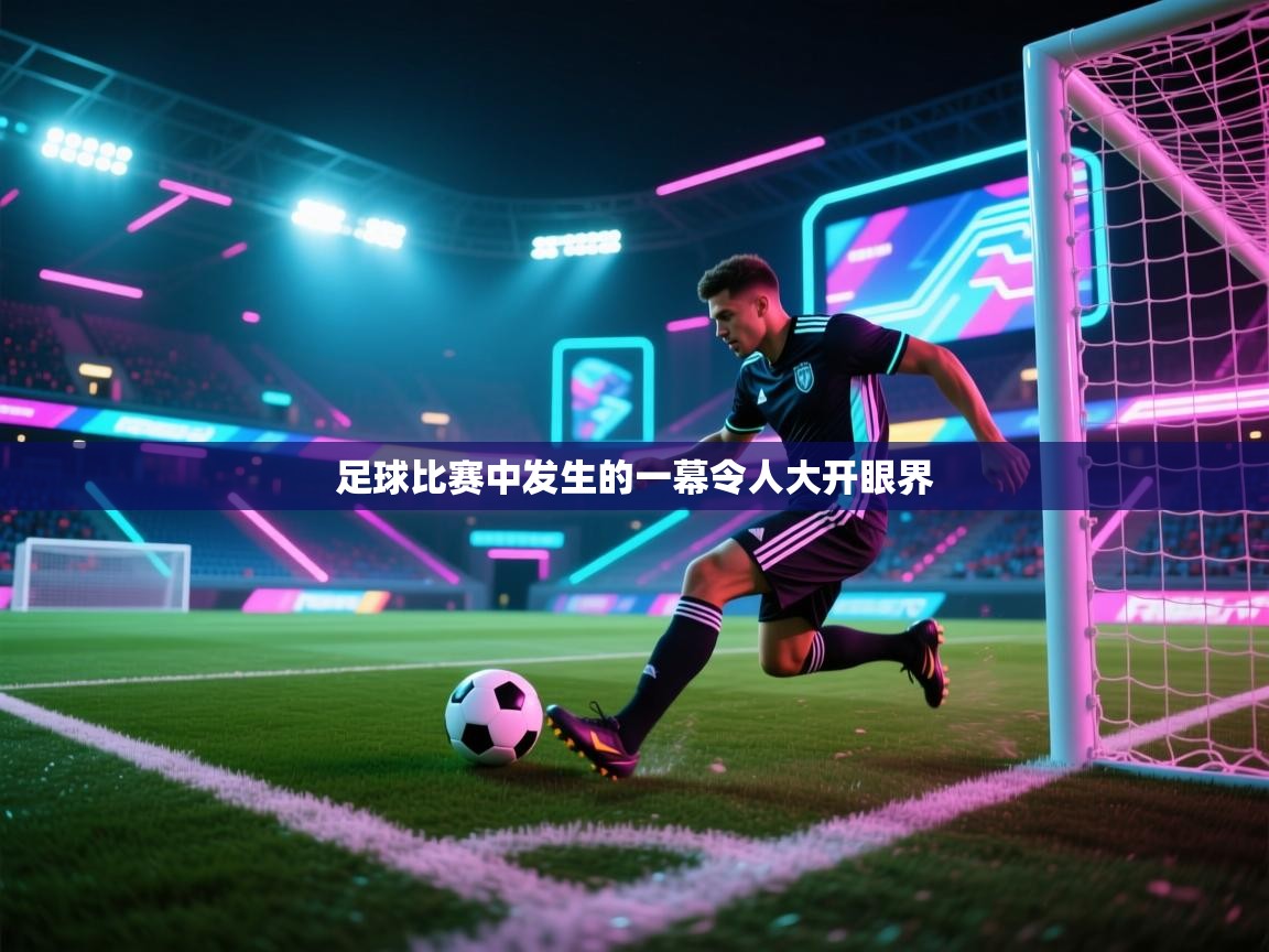 足球比赛中发生的一幕令人大开眼界 第1张