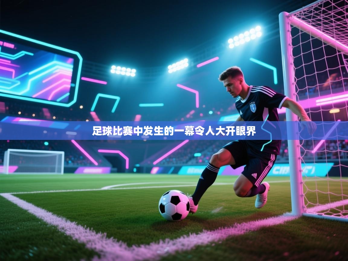 足球比赛中发生的一幕令人大开眼界 第2张